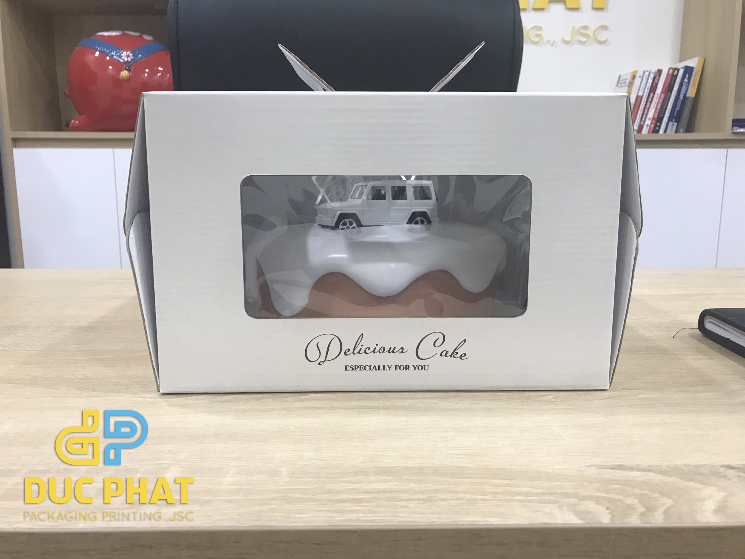 Hộp đựng bánh kem - Ảnh 2