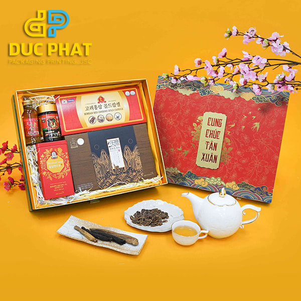 Bộ hộp quà Tết