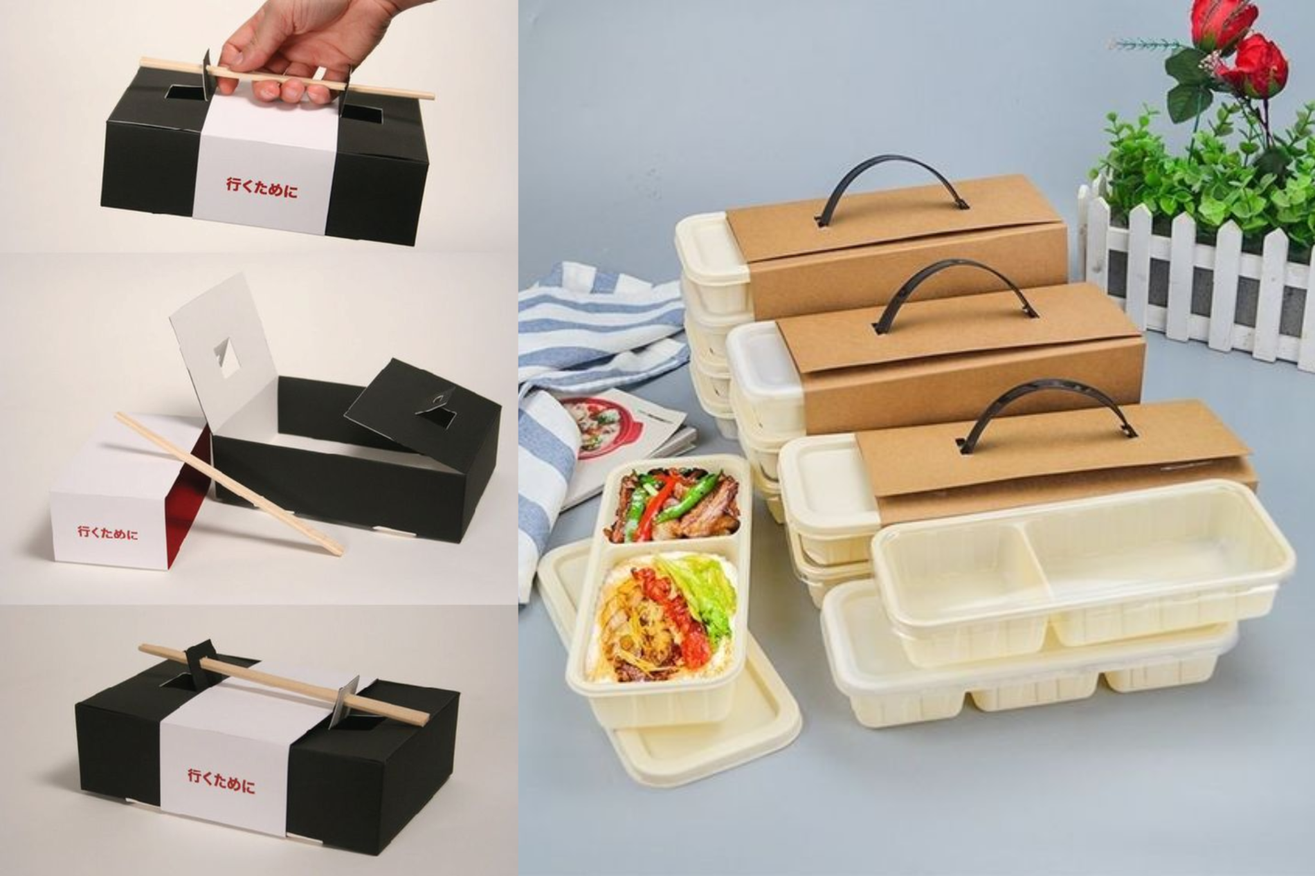 bao bì đựng đô ăn sáng tạo