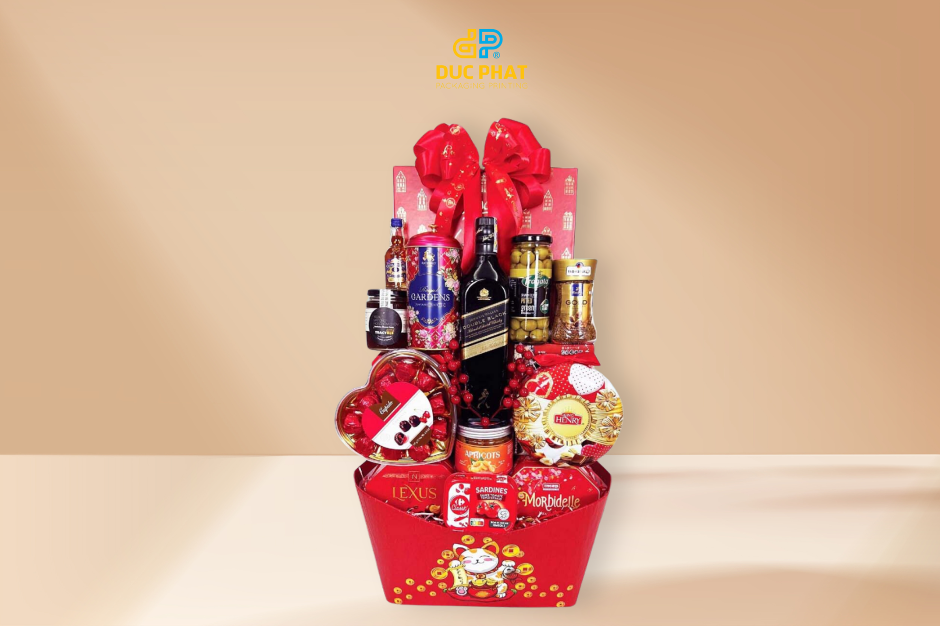 in khay đựng quà Tết các tông số lượng lớn