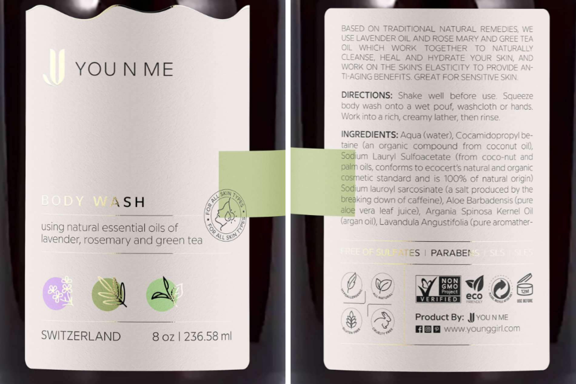 in ấn tem nhãn mỹ phẩm ép nhũ, phủ UV