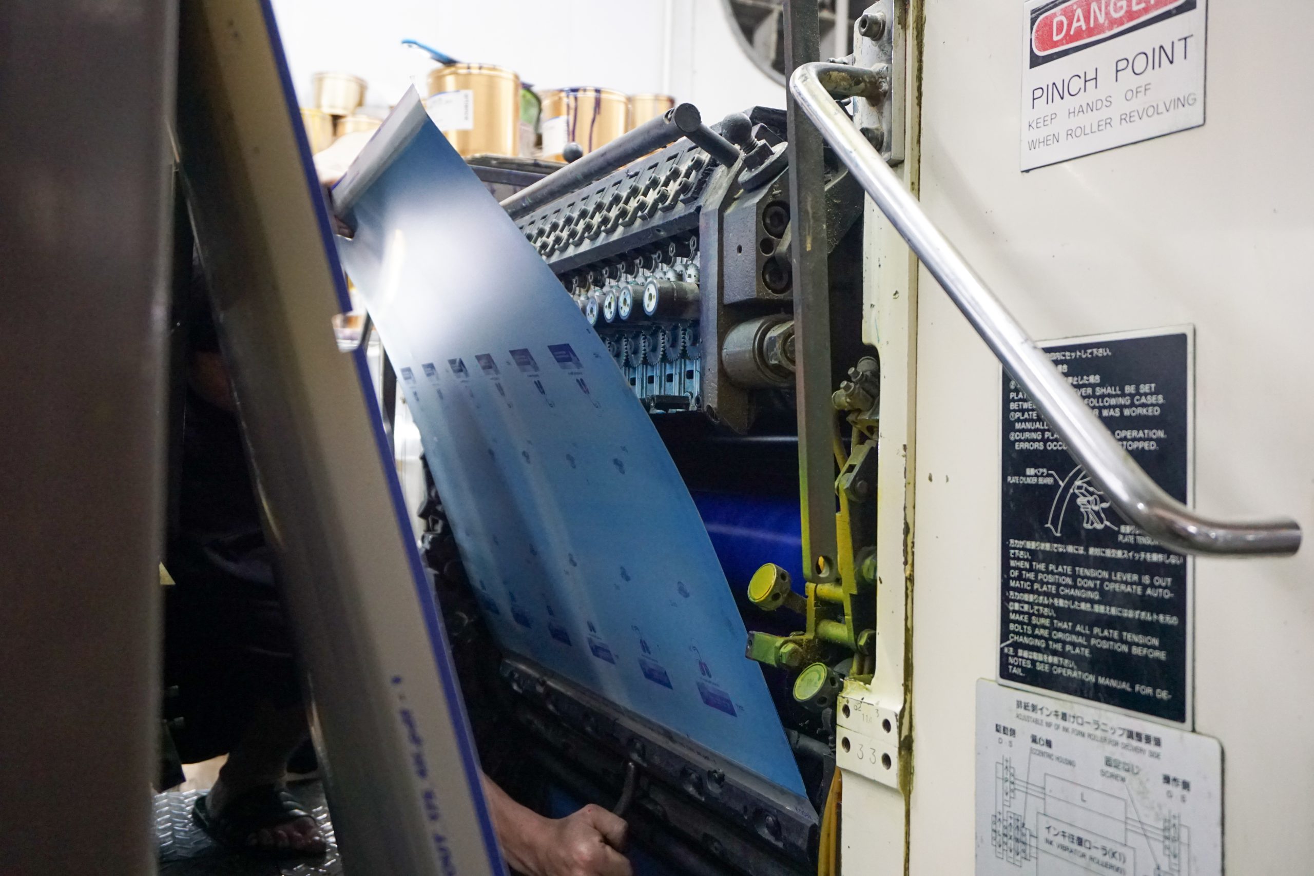 in offset là gì? máy in offset