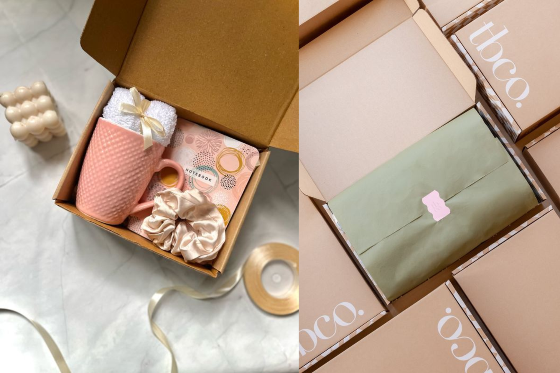 hộp quà giấy kraft nắp gài