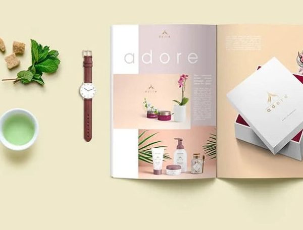 Mẫu catalogue mỹ phẩm đẹp