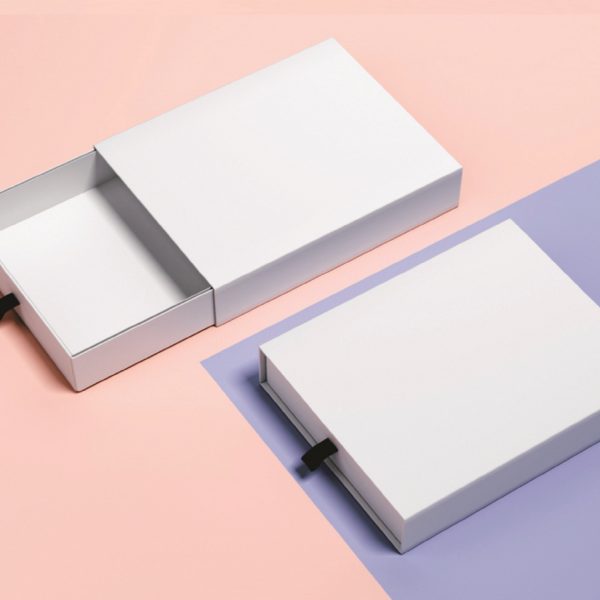 Mẫu hộp cứng - Hộp nắp trượt