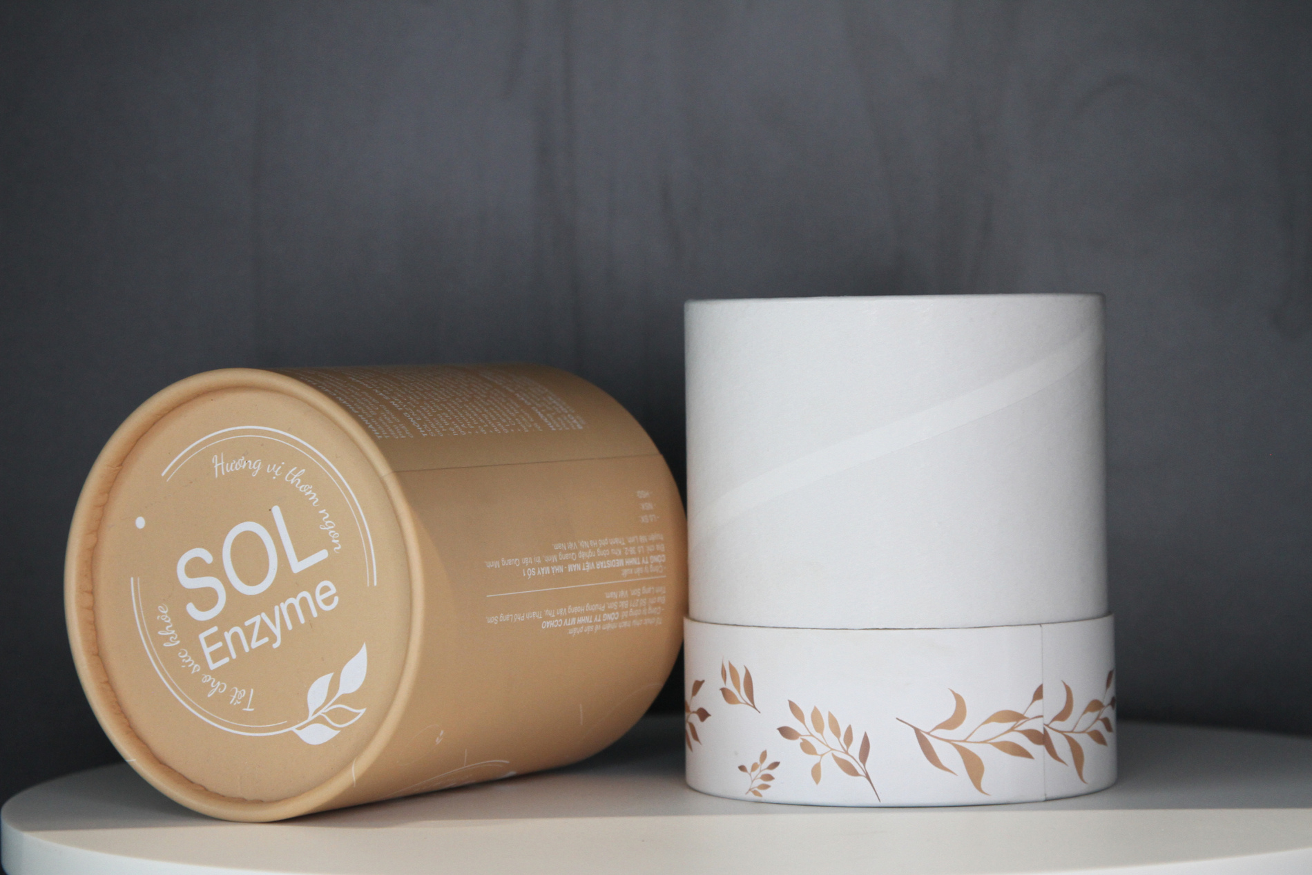 Mẫu hộp cứng dạng nắp đáy - Hộp thực phẩm chức năng