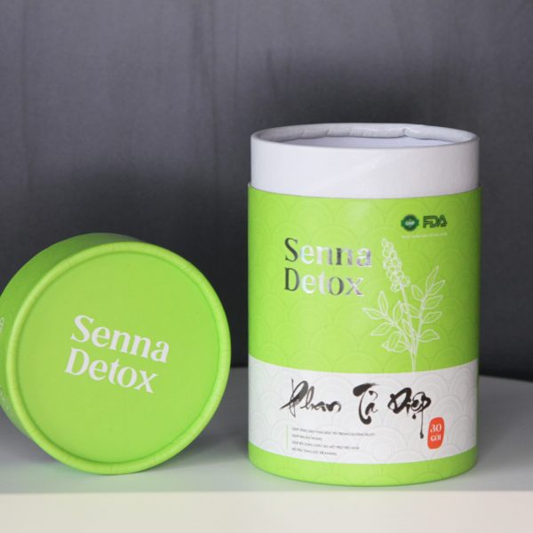 Mẫu hộp cứng hình trụ - Hộp đựng trà