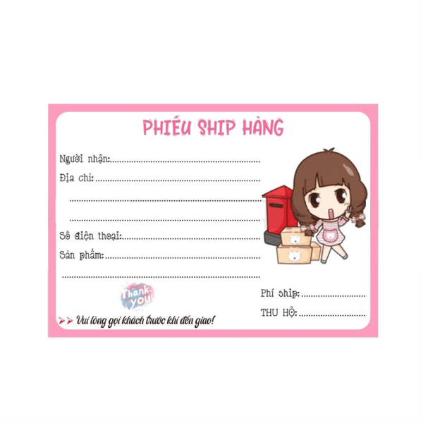 Nhãn Vận Chuyển