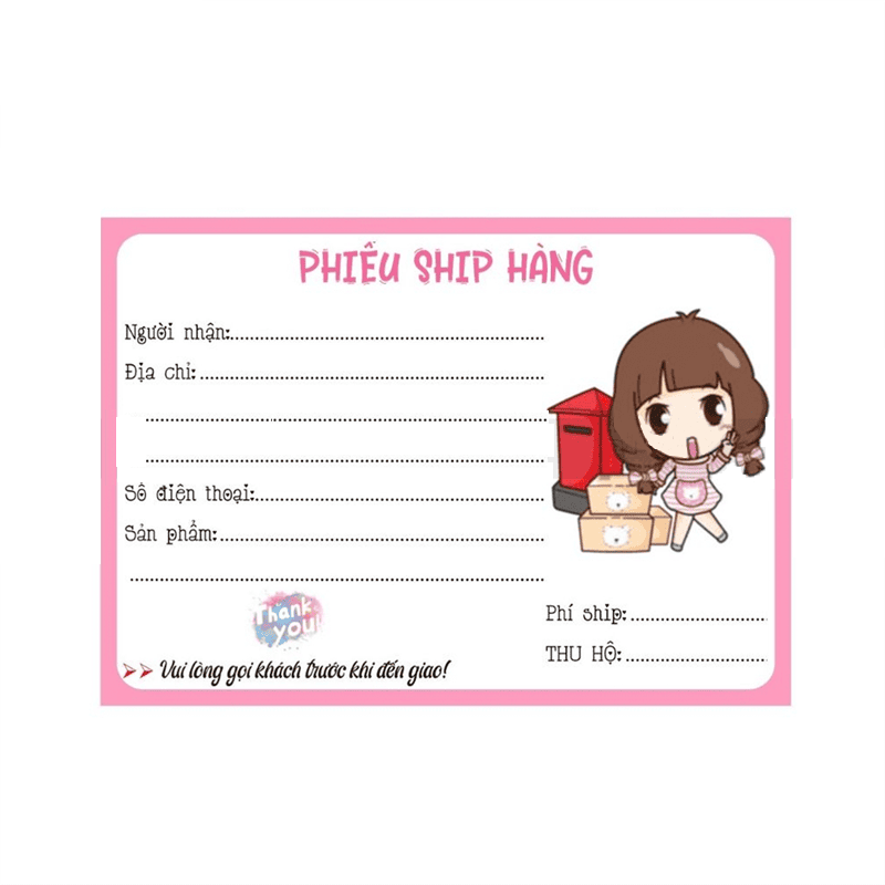 Nhãn Vận Chuyển