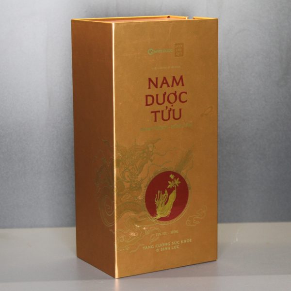 Mẫu hộp cứng để rượu - Hộp đựng Tửu Nam Dược