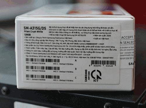 Tem imei điện thoại