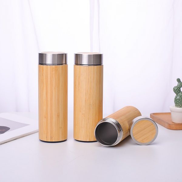 Bình giữ nhiệt tre
