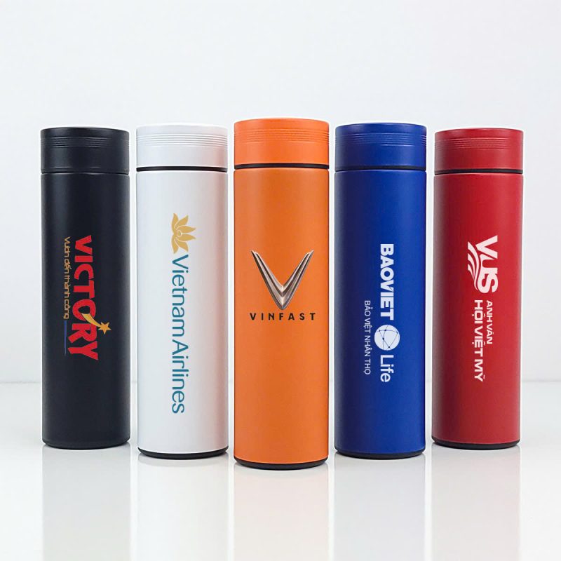 Bình nước in logo - Mẫu 04