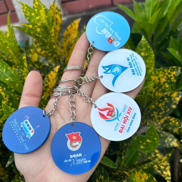 Móc khóa in logo - Mẫu 01