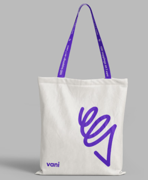 Túi canvas in logo - Mẫu 03