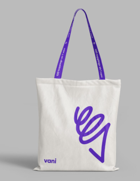 Túi canvas in logo - Mẫu 03