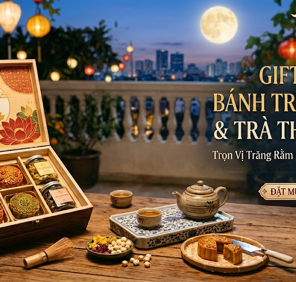 Giftset Bánh Trung Thu & Trà Thảo Mộc