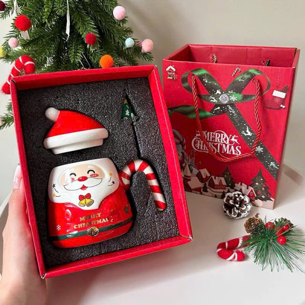 Set Cốc Sứ Giáng Sinh Ông Già Noel