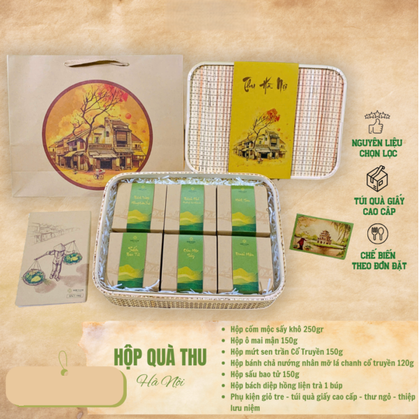 Giỏ Quà Thu Hà Nội - Mẫu 04