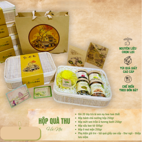 Giỏ Quà Thu Hà Nội - Mẫu 06