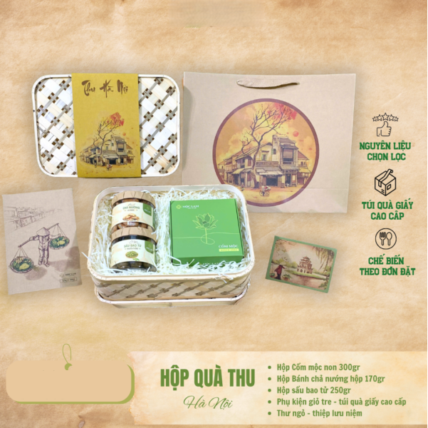 Giỏ Quà Thu Hà Nội - Mẫu 07