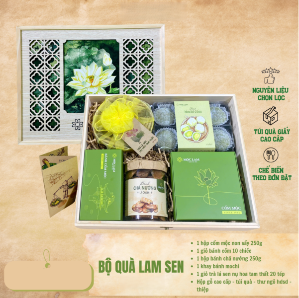 Hộp Quà Sắc Hoa Tràng An Cao Cấp
