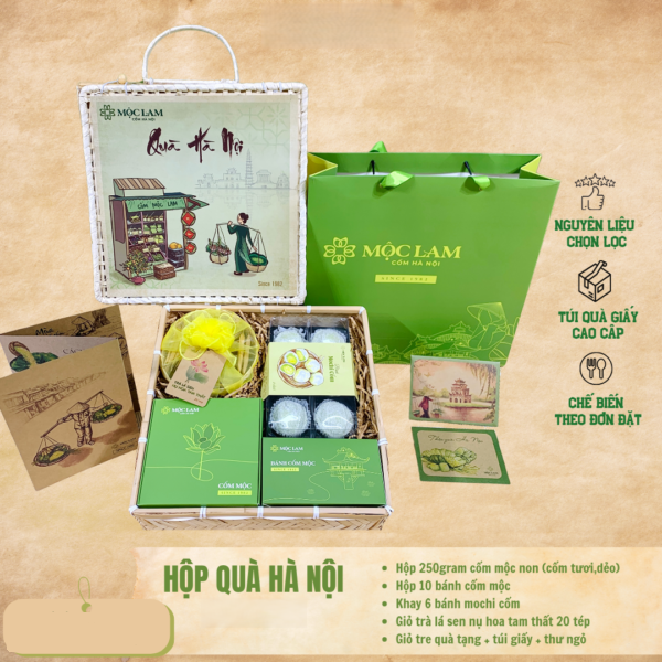 Giỏ Quà Hà Nội – Mẫu 01