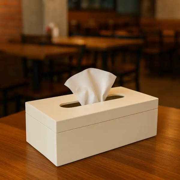 Hộp đựng giấy chữ nhật tối giản