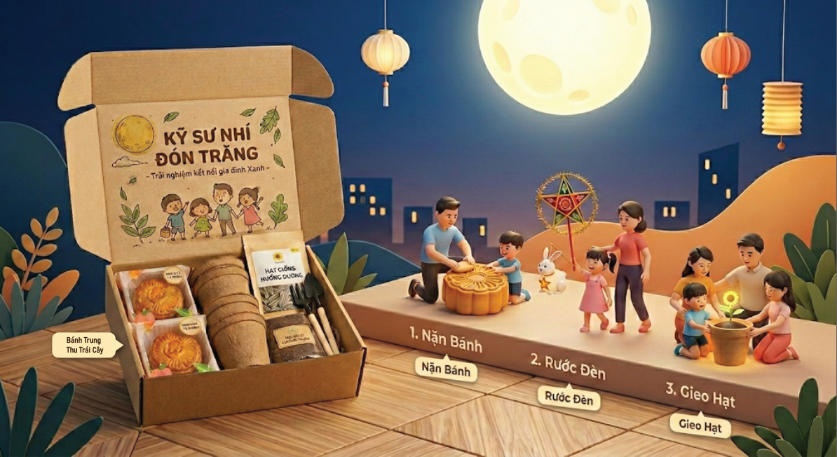 Set Quà Kỹ Sư Nhí Đón Trăng