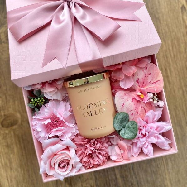 Set nến thơm kèm hoa khô thiên nhiên