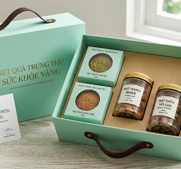 Set quà Trung Thu "Sức Khỏe Vàng"