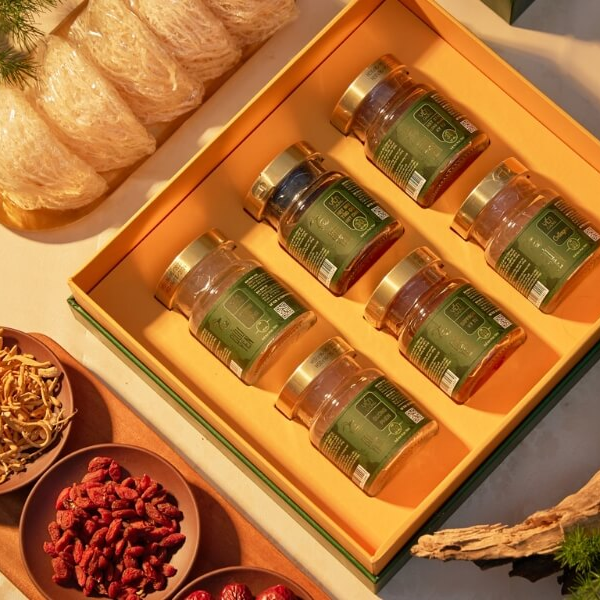 Bộ Thượng Phẩm Quà Tặng Sức Khỏe – BST "Bách Niên Trường Thọ"