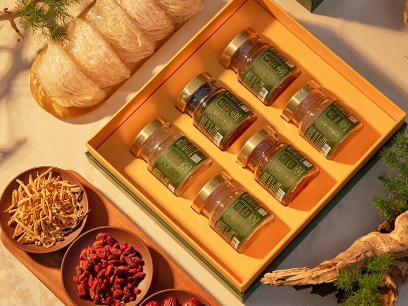 Bộ Thượng Phẩm Quà Tặng Sức Khỏe – BST "Bách Niên Trường Thọ"