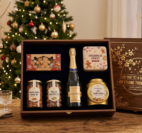 Hộp Quà Tết & Giáng Sinh Kết Hợp (Festive Combo Box)