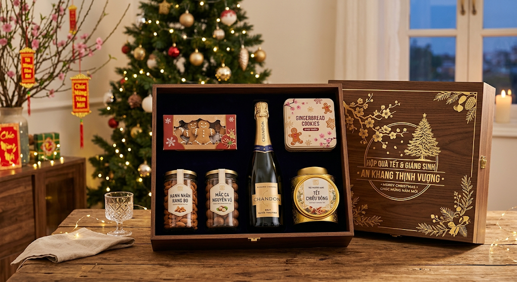 Hộp Quà Tết & Giáng Sinh Kết Hợp (Festive Combo Box)