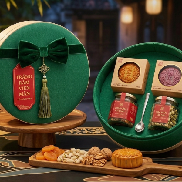 Set quà Trung Thu "Trăng Rằm Viên Mãn"