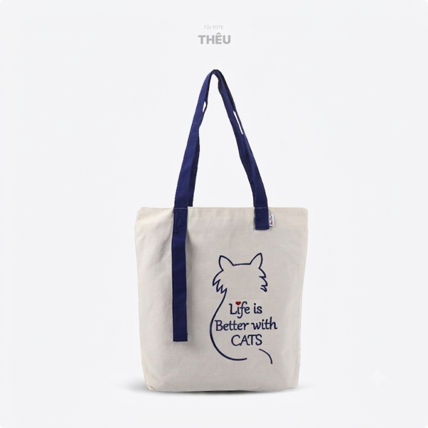 Túi Tote Thêu