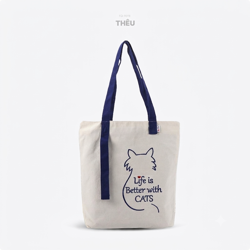 Túi Tote Thêu